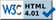 W3C html validation